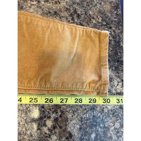 Levi's 721 High Rise Skinny Size 27 Button Fly Corduroy Jeans Tan / Brown - Picture 8 of 8